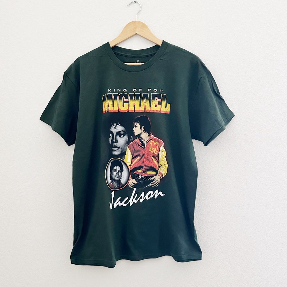 NEW Michael Jackson King of Pop Graphic Tee